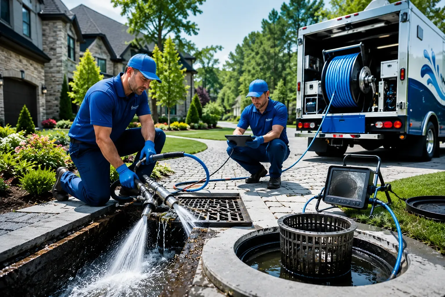 Local outdoor drain cleaning professionals in Hoyt, KS